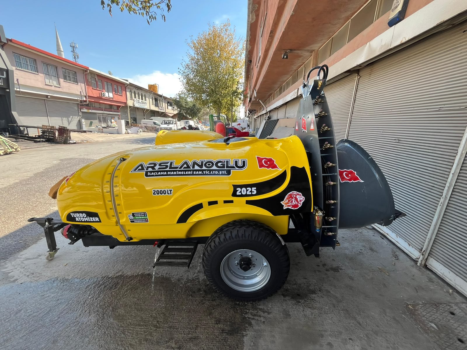 ARMUT FANLI İLAÇLAMA MAKİNESİ